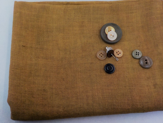 Weeks Dye Works, Havana, 40ct, Fat Quarter, 100% linen, cross stitch linen