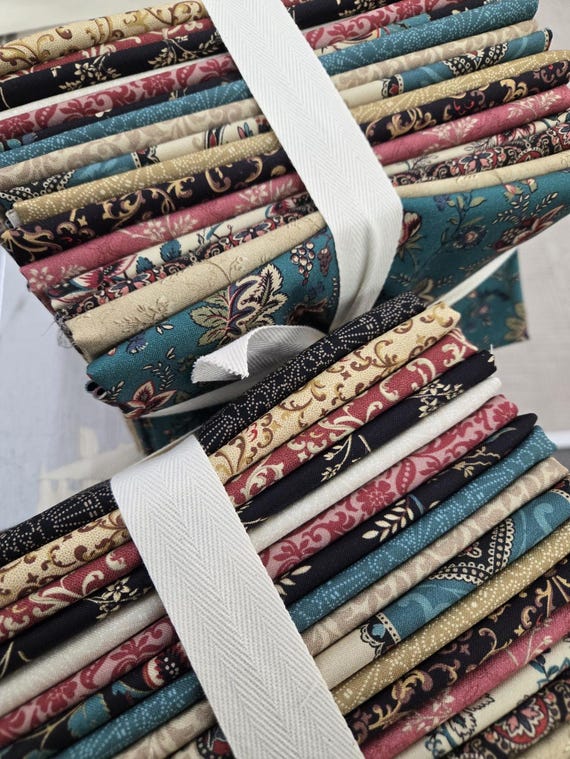 Elegant Estate...HALF YARD Bundle...Judie Rothermel...Marcus Fabrics...17 prints