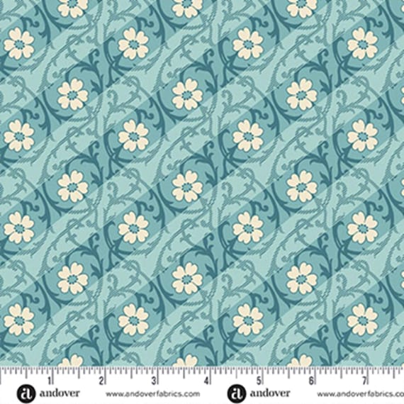 Lighthouse...A-1483-B...Splash...Salt Marsh Mallow...Edyta Sitar...Laundry Basket Quilts...Andover