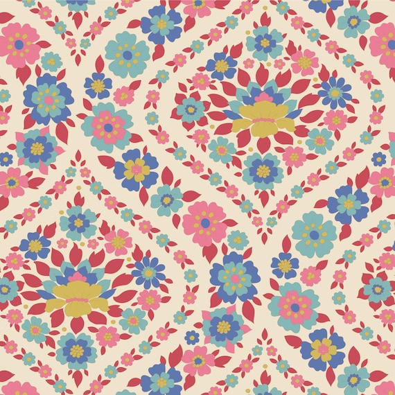 Wallflower...Bianca Red...a Tilda Collection...Tone Finnanger