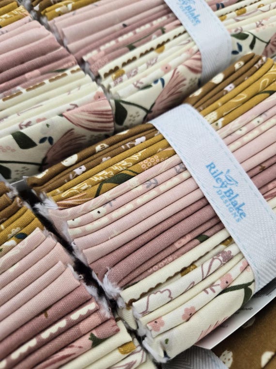 Blush 'n Butterscotch...FQ Bundle...Simple Simon & Company...Riley Blake Designs...21 Fat Quarters