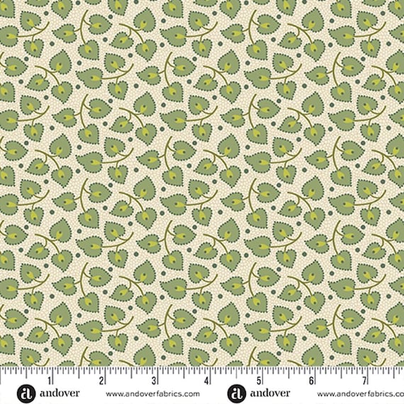 Joy...Fir Heartstrings A-1052-G...Edyta Sitar of Laundry Basket Quilts...Andover