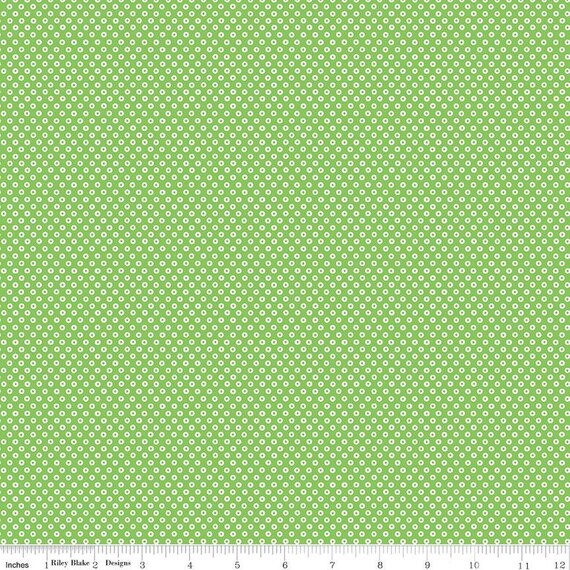 Storytime 30s Dots C13862-GREEN by RBDDesigners