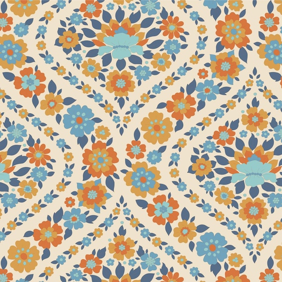 Wallflower...Bianca Blue...a Tilda Collection...Tone Finnanger