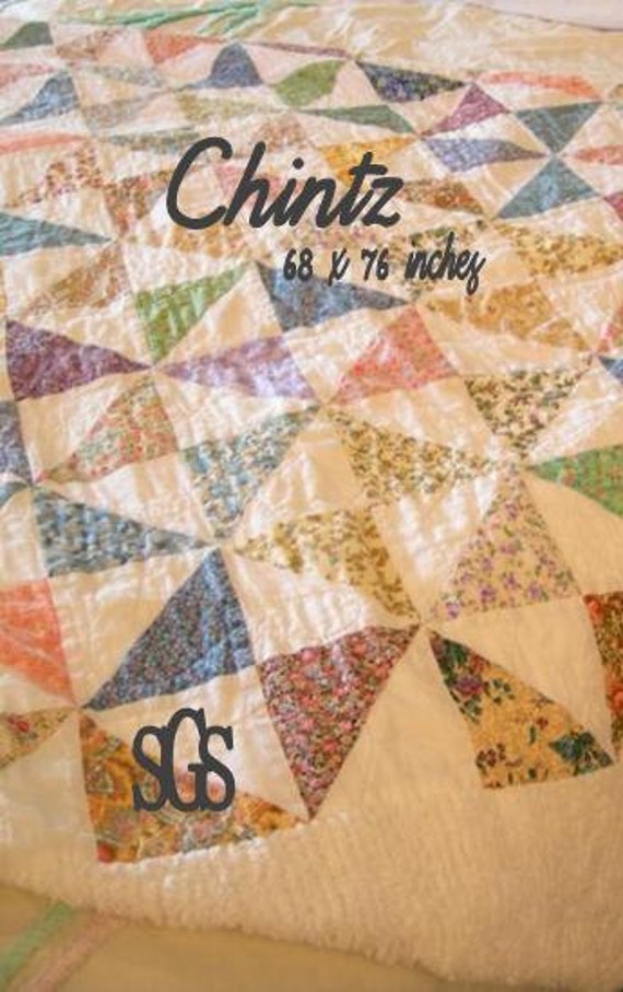 PDF Chintz pattern by Mickey Zimmer for Sweetwater Cotton Shoppe