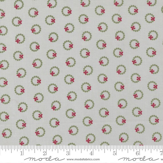 Christmas Eve Silver 5183 12...designed by Lella Boutique for Moda Fabrics