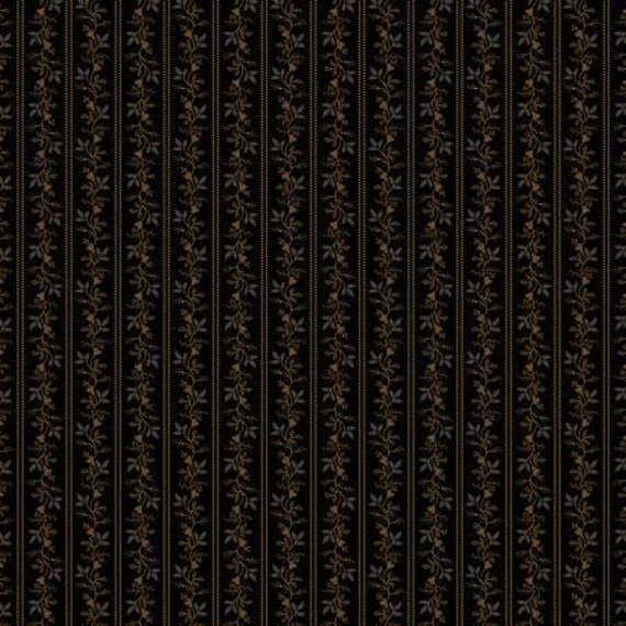 Piecemakers Sampler Black Essle's Stripe R170793-BLACK by Pam Buda for Marcus Fabrics