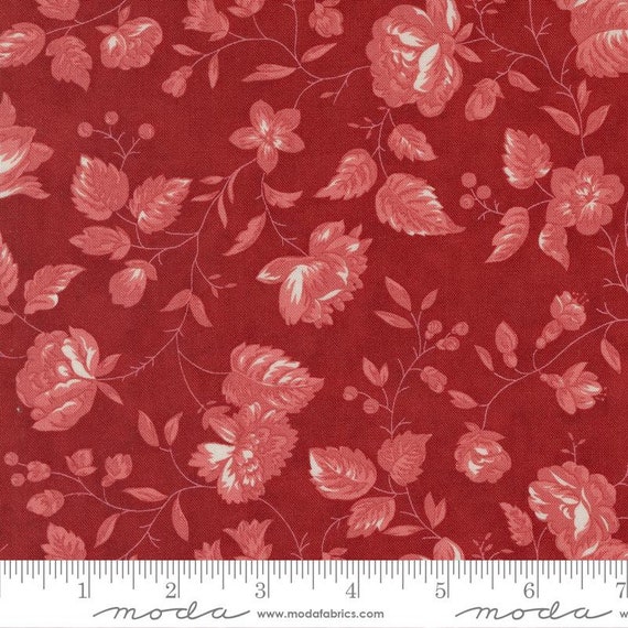 Ridgewood Cherry 14971 18 by Minick and Simpson for Moda Fabrics