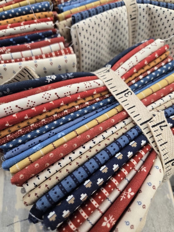 Liberty Legacy...Fat Quarter Bundle...Sheryl Johnson...Marcus Fabrics...20 prints