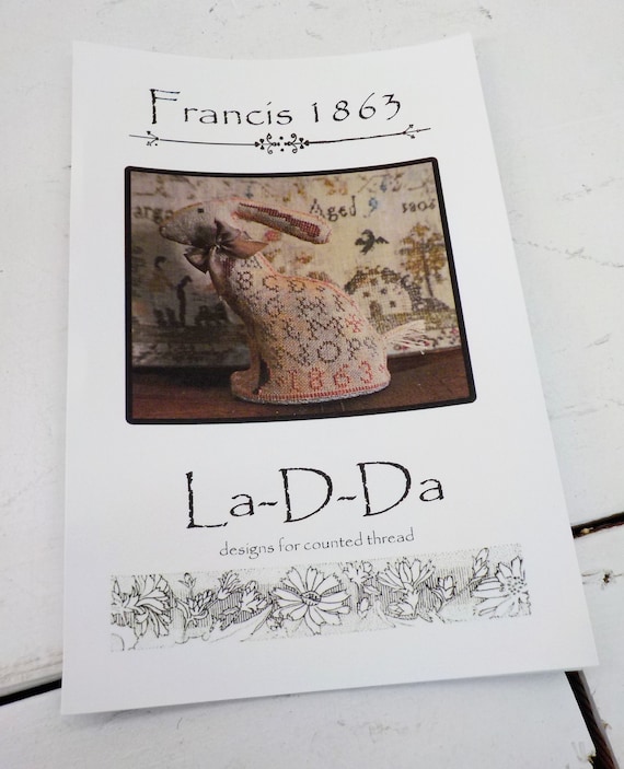 Francis 1863 by La-D-Da...cross stitch pattern, easter pattern, easter cross stitch