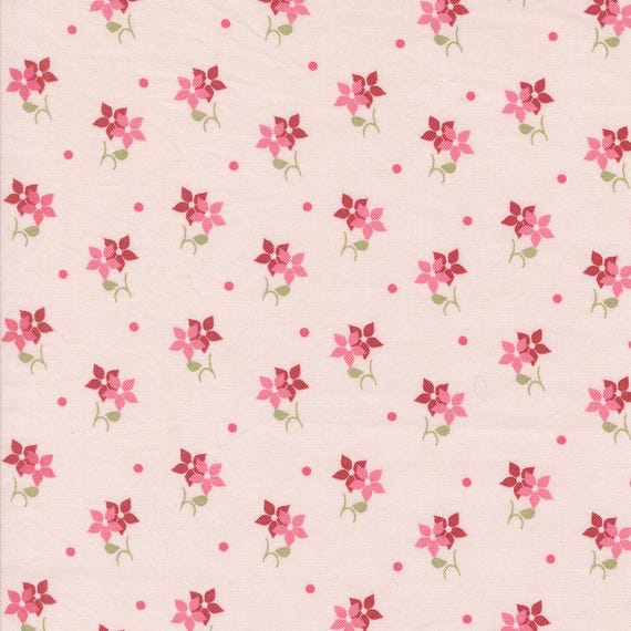 A Very Sweet Christmas...Blush 3063 13...Anne Sutton/Bunny Hill Designs...Moda Fabrics