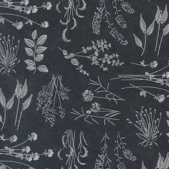 Silhouettes Midnight 6930 15 by Holly Taylor for Moda Fabrics