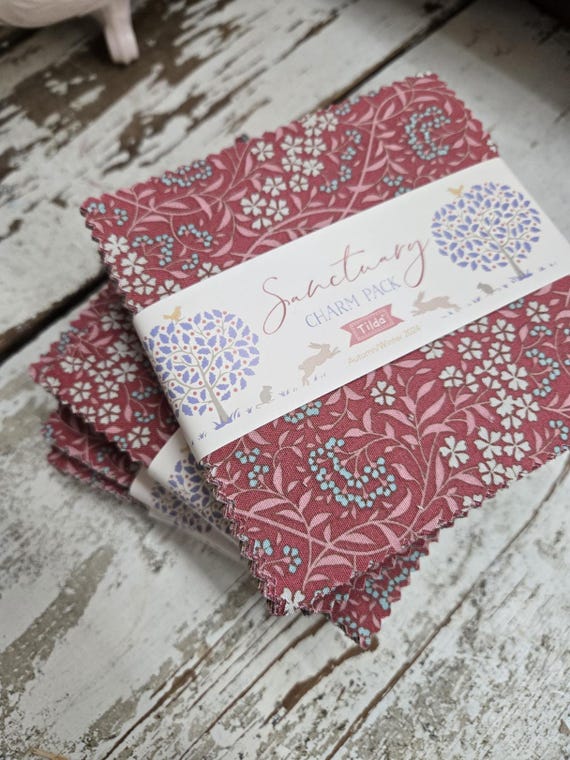Sanctuary...Charm Pack...a Tilda Collection designed by Tone Finnanger