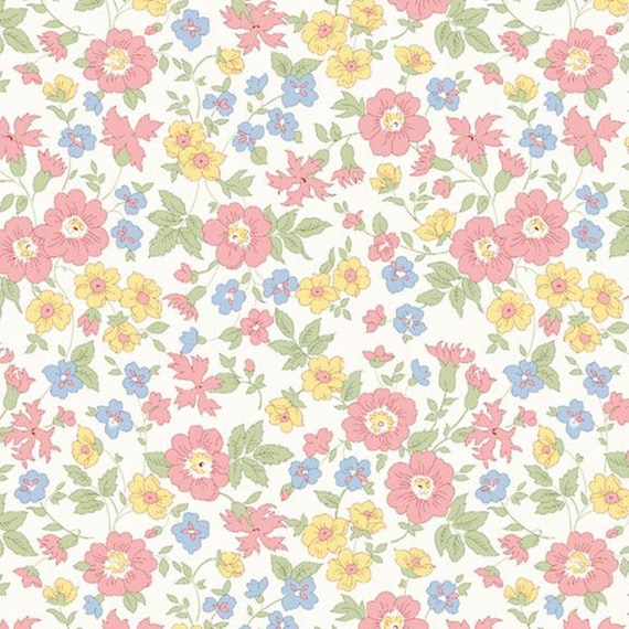Aunt Grace Rock My Baby...R351871D-multi...flower garden...Judie Rothermel...Marcus Fabrics