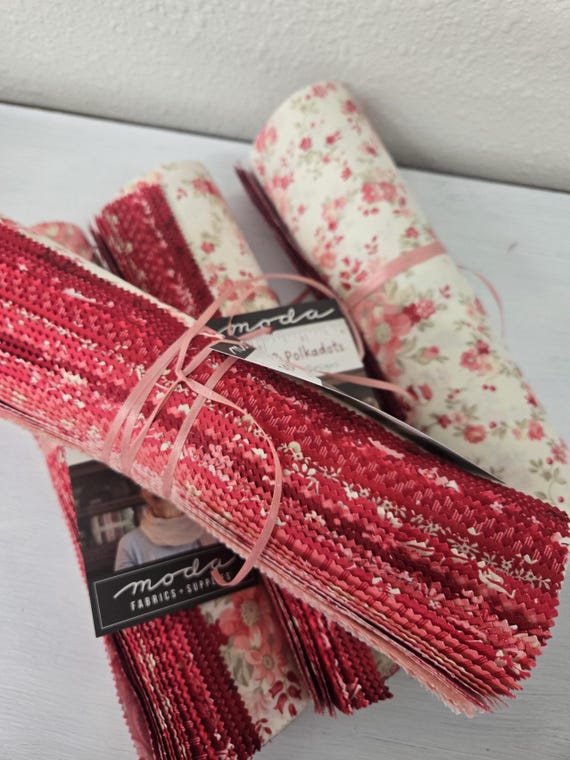 Petals and Polka Dots...Layer Cake...Bunny Hill Designs...Moda Fabrics...42--10 inch squares