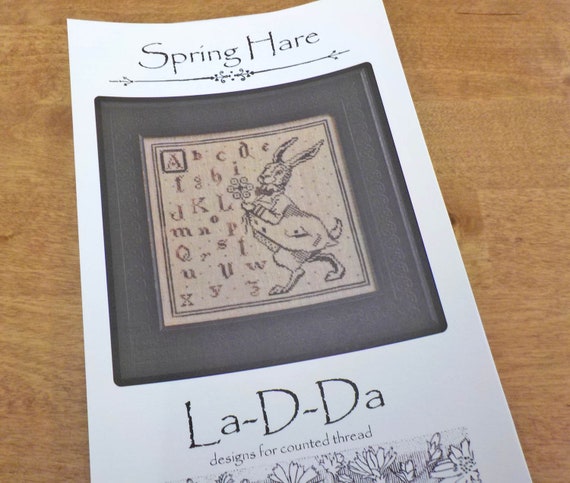 Spring Hare by La-D-Da...cross stitch pattern