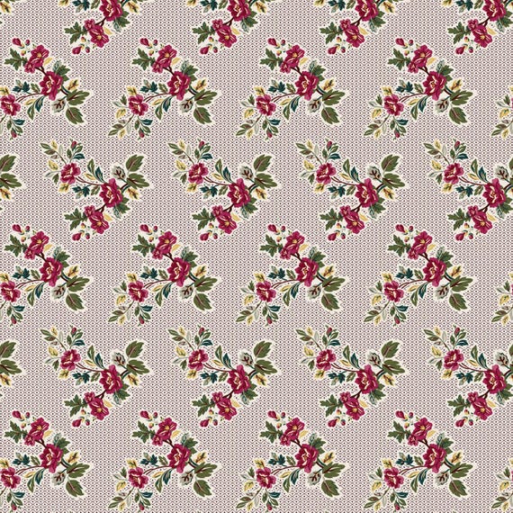 April & Audrey...DV7805...Eleanor Red...Emma Newman of Gathering Thread...Devonstone Collection