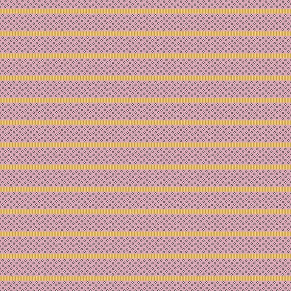 Heritage Garden...DV7525...Winter Gate Pink...Emma Newman of Gathering Thread...Devonstone Collection