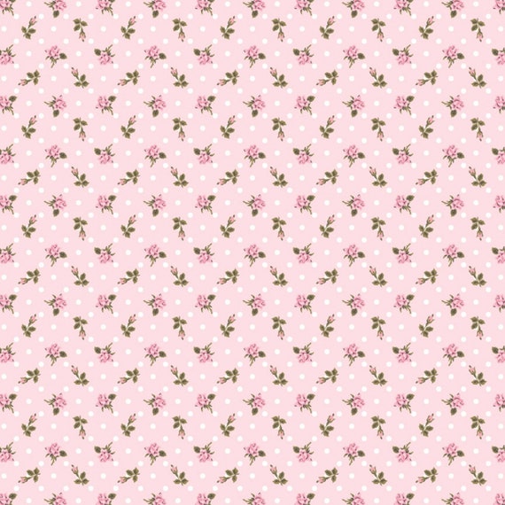 Delightful Department Store Oh Dear Pink by Amy Jordan for Poppie Cotton, pastel print