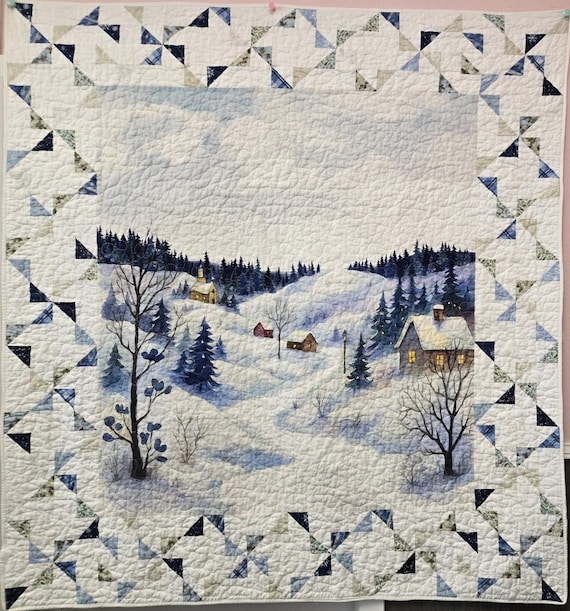 Valley View kit...designed by Mickey Zimmer...featuring 2026 Quilt Minnesota Shop Hop fabrics