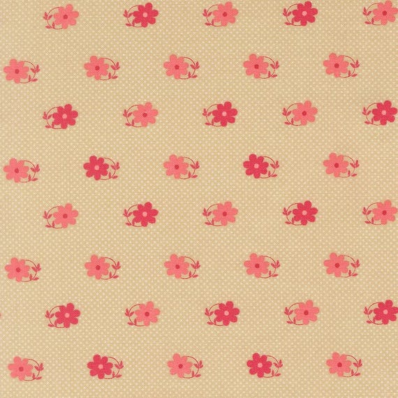 Petals and Polka Dots...3083 13...Bunny Hill Designs...Moda Fabrics