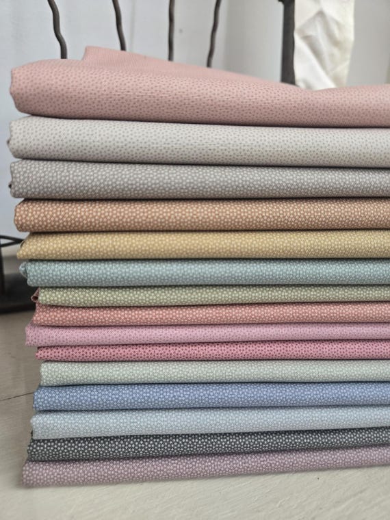 Poppy Seed...HALF Yard Bundle...Tilda fabrics...Tone Finnanger...15 prints