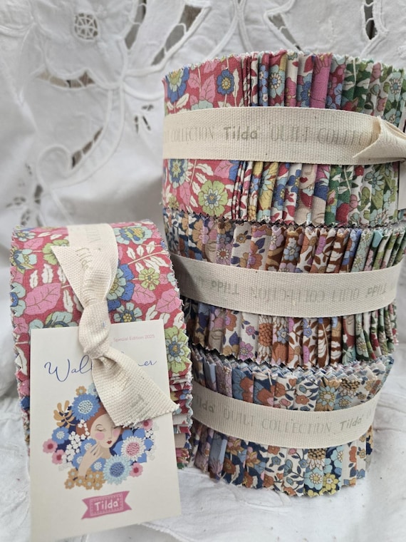 Wallflower...Strip Roll...a Tilda Collection...Tone Finnanger