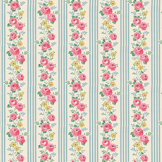 Cath Kidston Signature Collection...C18372-BLUE...Riley Blake Designs