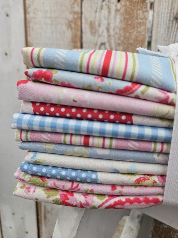 Posie...HALF Yard Bundle...Tanya Whelan...11 prints