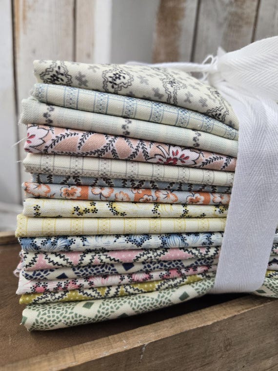 Stonleigh...HALF Yard bundle...Susan Smith...Dutch Heritage...15 prints