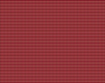 Repro Reds Red Anna's Arbor Reproduction R3121-RED by Sheryl Johnson for Marcus Fabrics