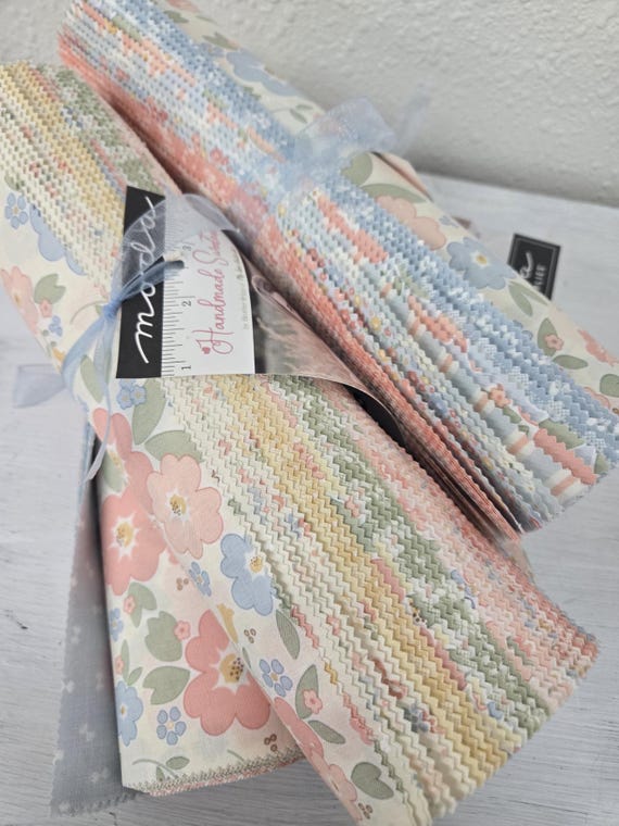 Handmade Sweetness...Layer Cake...Heather Briggs of My Sew Quilty Life...Moda Fabrics...42--10 inch squares
