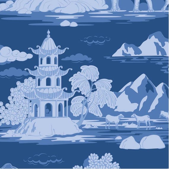 Something Blue...Whimsyflower Night.....a Tilda collection...Tone Finnanger