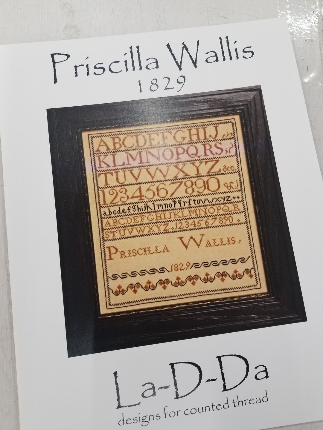 Priscilla Wallis 1829 by La-d-da...cross Stitch Pattern - Etsy