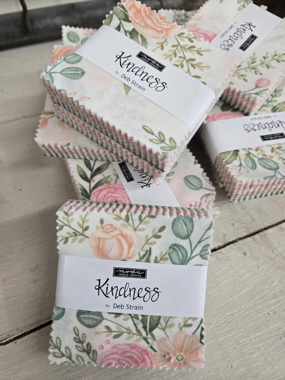 Kindness...Mini Charm Pack...Deb Strain...Moda Fabrics...42--2 1/2 inch squares