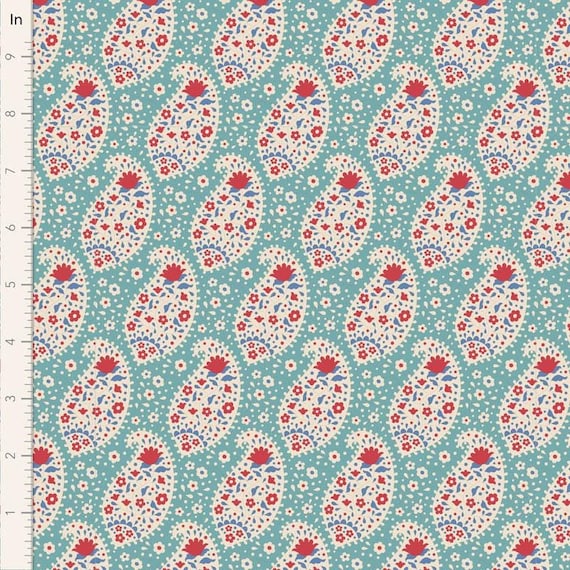 Jubilee- Teardrop Teal...a Tilda Collection designed by Tone Finnanger