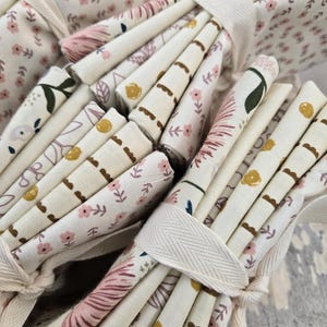 Blush &#39;n Butterscotch...Buttercream FQ Bundle...Simple Simon & Company...Riley Blake Designs...6 Fat Quarters
