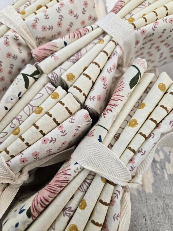 Blush 'n Butterscotch...Buttercream FQ Bundle...Simple Simon & Company...Riley Blake Designs...6 Fat Quarters
