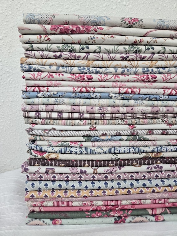 Constance and Lunette...HALF Yard Bundle...L'ucello...Devonstone Collection..31 prints