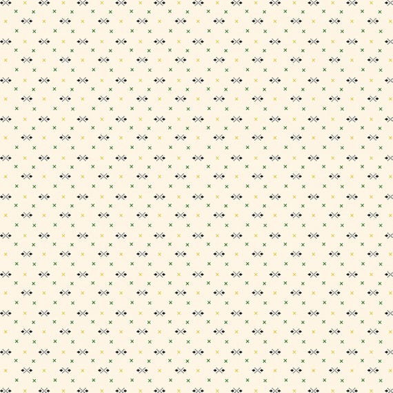 Woof And Warp...X Marks...R311138D-CREAM...Sheryl Johnson...Marcus Fabrics