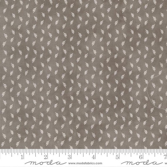 Honeybloom Charcoal 44348 15 by 3 Sisters for Moda Fabrics