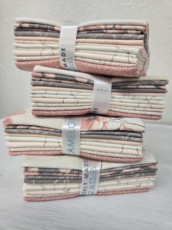 Rosalind Grey...FQ Bundle...Andrea Jasid Grassi...Camelot Fabrics...8 prints