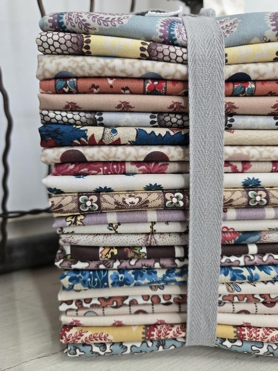 Inglenook...FQ Bundle...Margaret Mew of Quilt Station...Devonstone Collection...23 prints