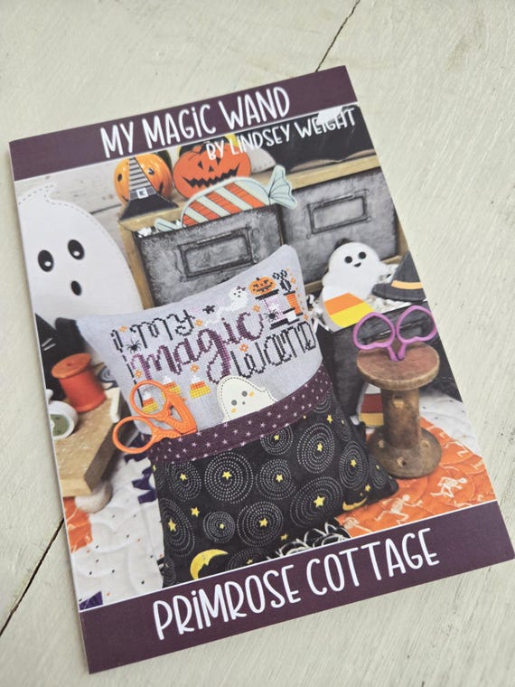 My Magic Wand...Lindsey Weight for Primrose Cottage Stitches...cross stitch chart