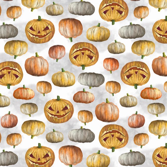 Happy Haunting...55180-2 Mist...Leslie Trimbach...Windham Fabrics