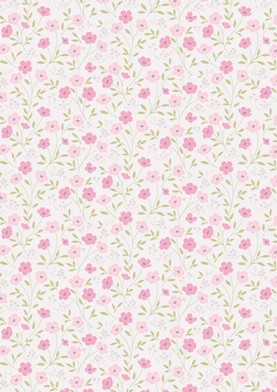 Pressed Flower Collection...Timeless Blossom...Pale Mink...CC54.2...Cassandra Connolly...Lewis & Irene