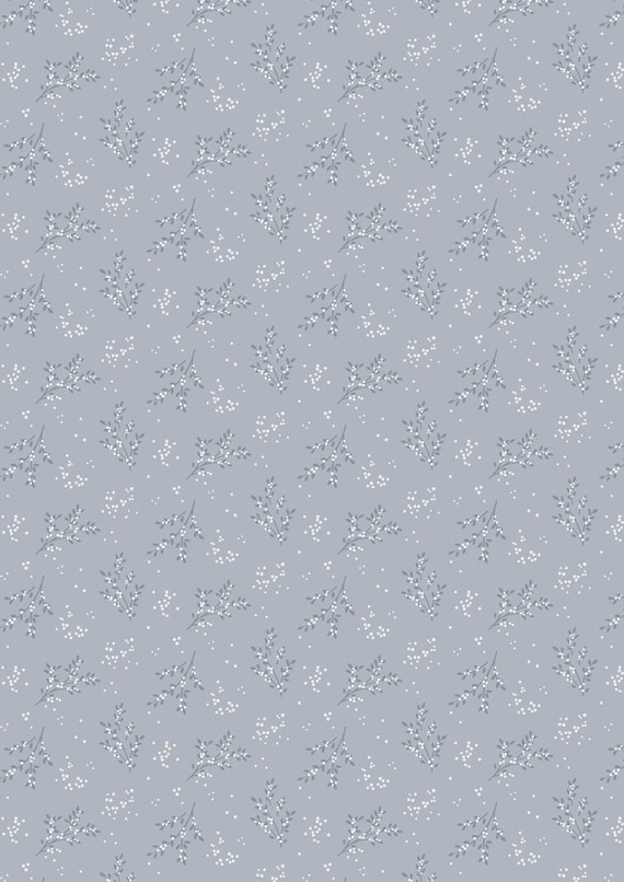 Winter's Garden...CC76.2...Winter's Berry...grey pearlescent...Cassandra Connolly...Lewis & Irene