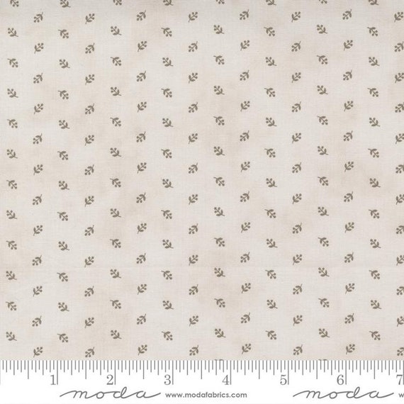 Rendezvous Ecru 44308 12 by 3 Sisters for Moda Fabrics