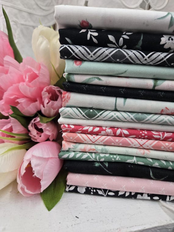 Garden Picnic...HALF yard Bundle...Maywood Studio...16 prints