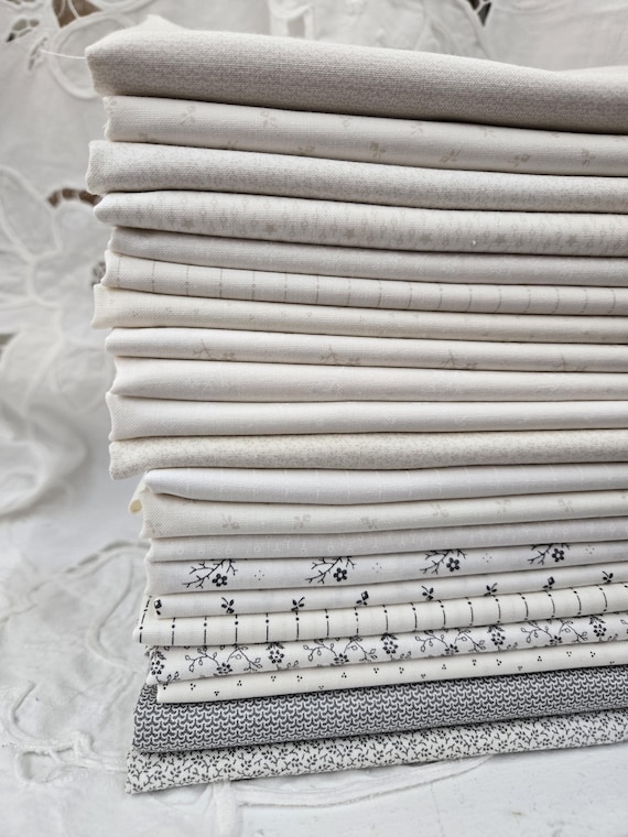 Itty Bitty Backgrounds...HALF YARD bundle...Primitive Gatherings...Moda Fabrics